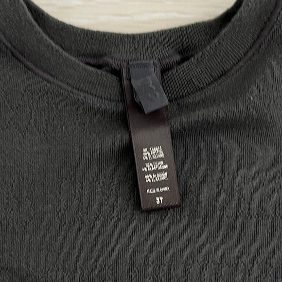 Skims Kids Logo Pointelle tank, t-shirt and short set 3T - Picture 3 of 6